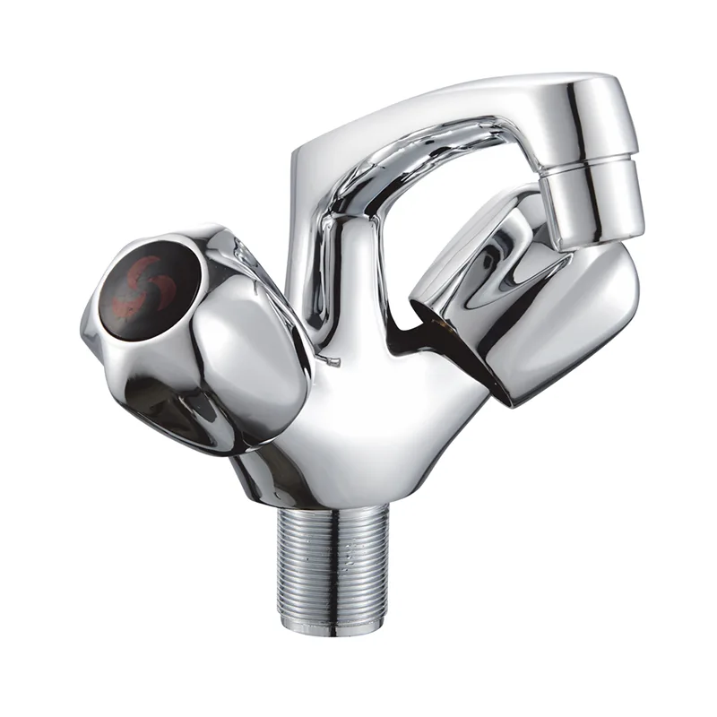 Dobbelt håndtag Enkelt hul stil håndvask armatur