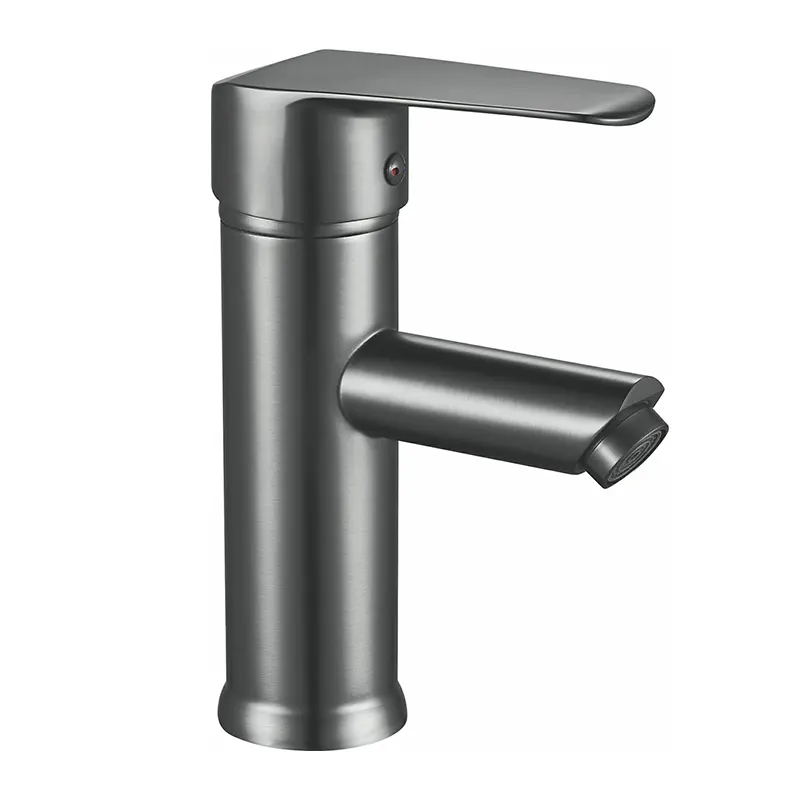 Gunmetal grå håndvask armatur