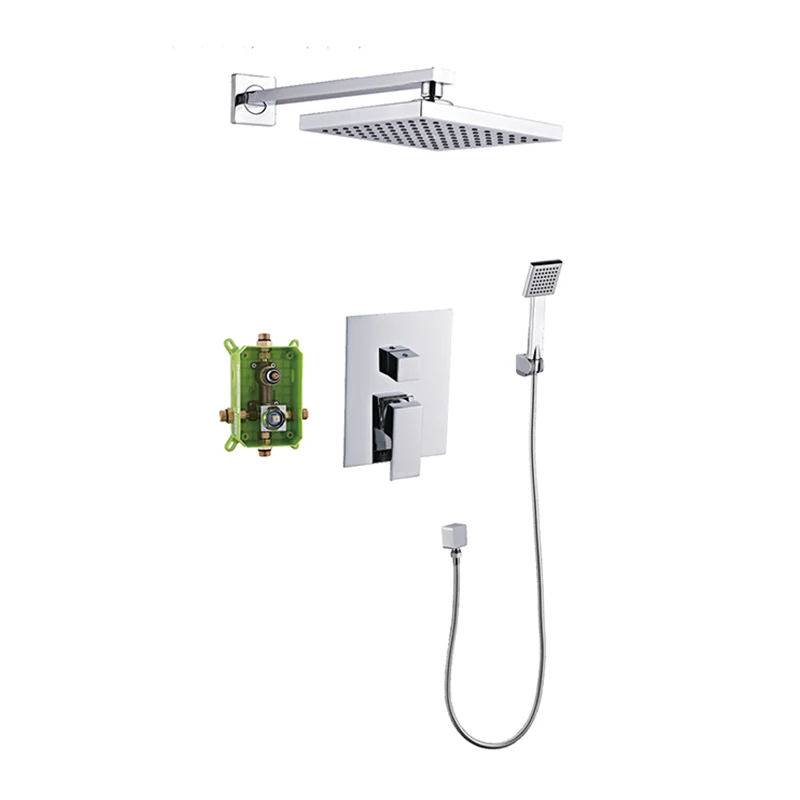 Split Type All Copper Casting Hot And Cold Dual-Use Shower Faucet