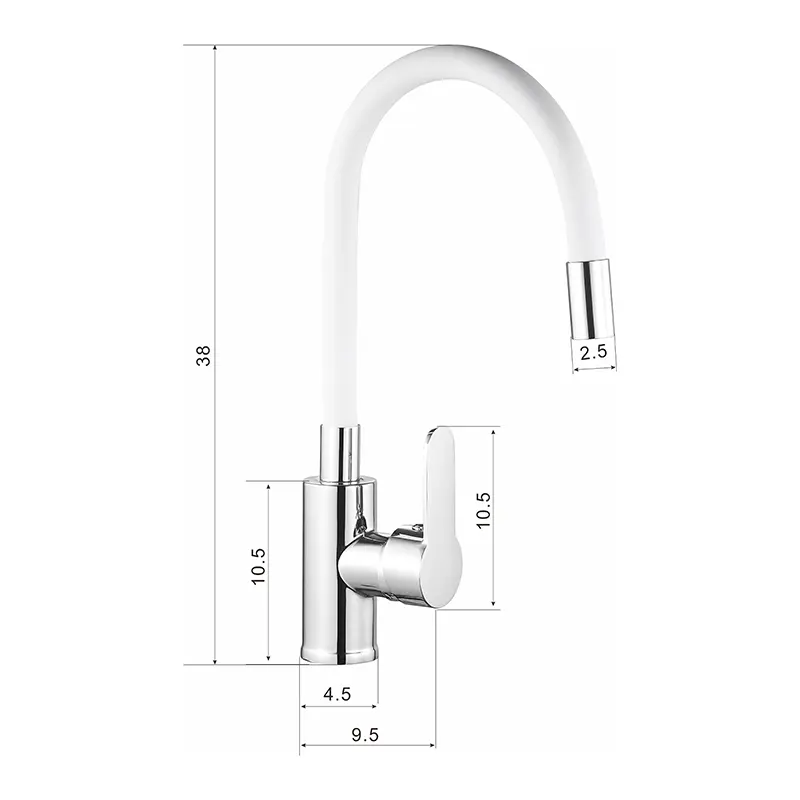 Multi Directional Kitchen Faucet