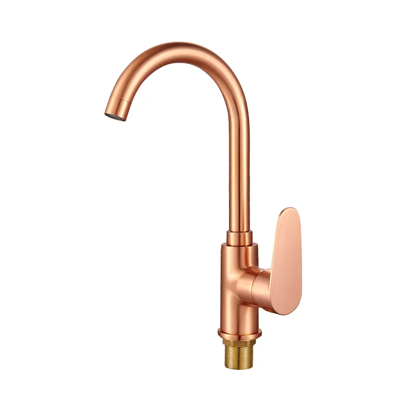 Enkelthåndtag Gunmetal Commercial Kitchen Faucet