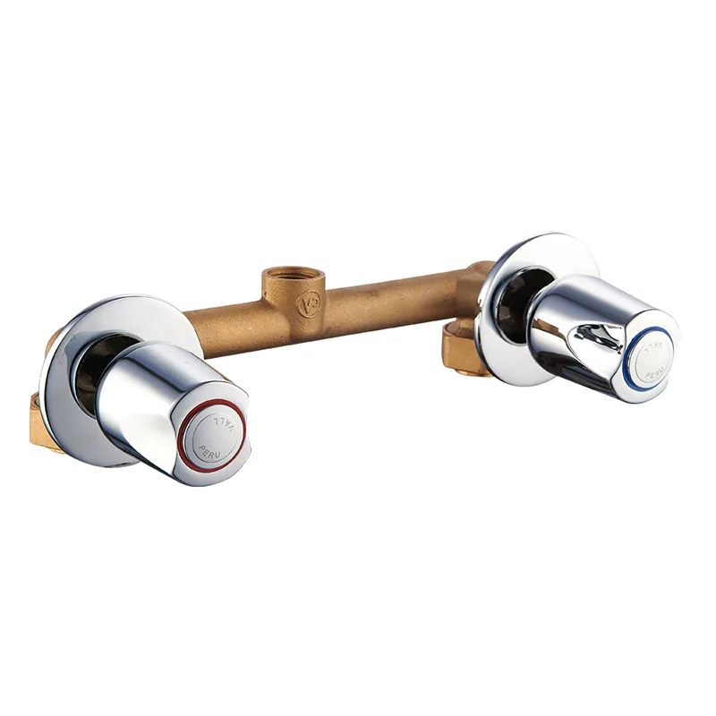 Vægmonteret skjult Dual-Control brusearmatur